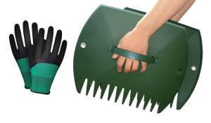 Fenner Fenner OpenAir Set 2pz Palette Raccogli Foglie + Guanti Nitrile